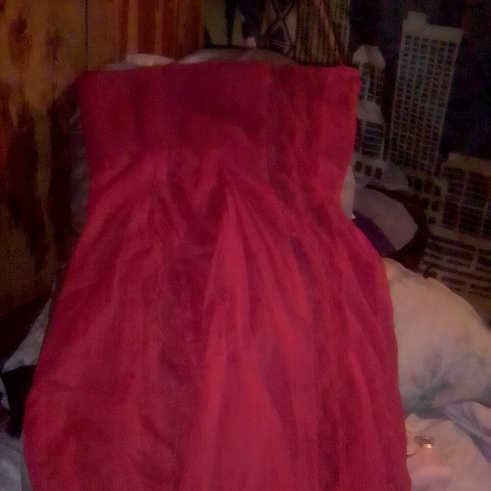 Red dress